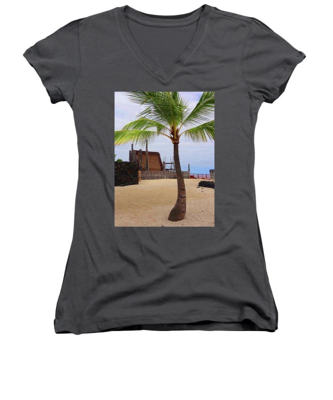 "Florescence Hale O Keawe" - Women's V-Neck - Fry1Productions