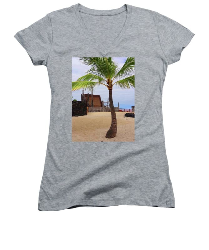"Florescence Hale O Keawe" - Women's V-Neck - Fry1Productions