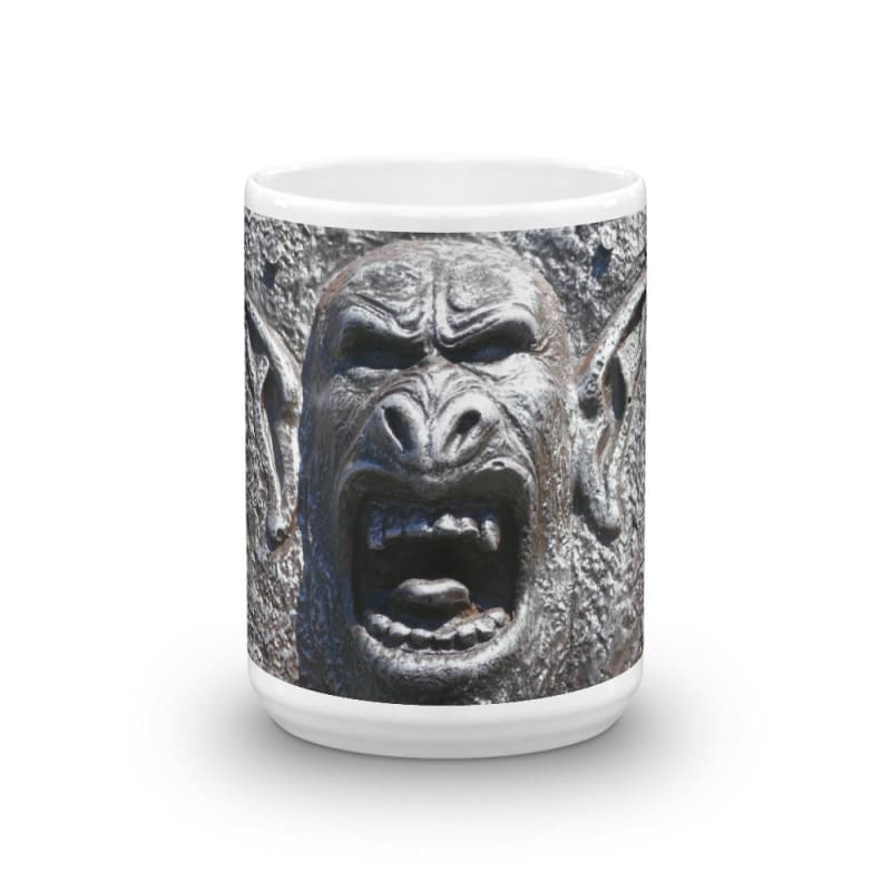 Frenzy Scream - 11 oz and 15 oz Ceramic Coffee Mugs - Fry1Productions