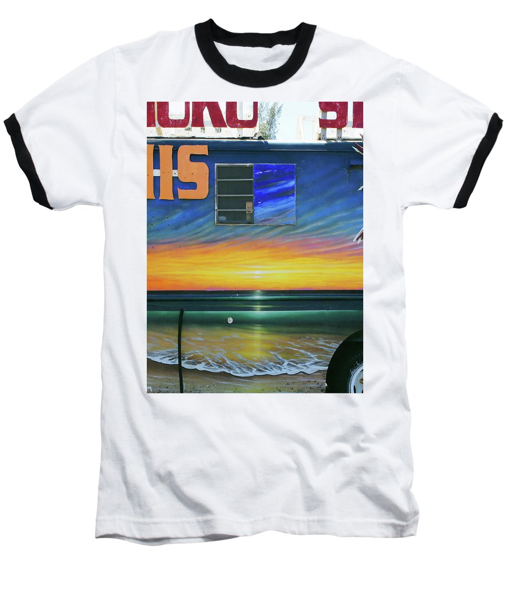 Fumis Aloha - Baseball T-Shirt - Fry1Productions
