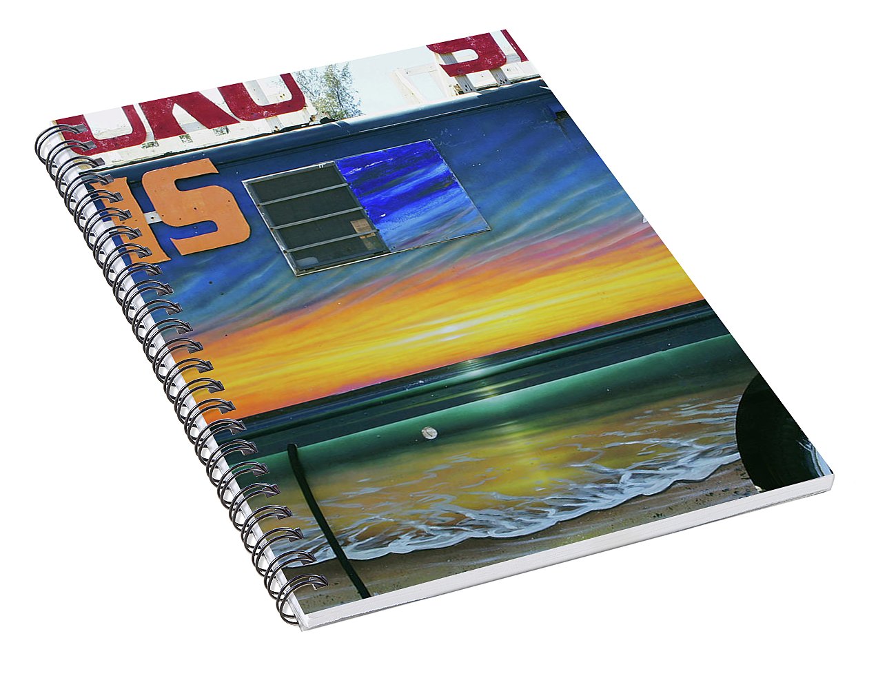 Fumis Aloha - Spiral Notebook - Fry1Productions
