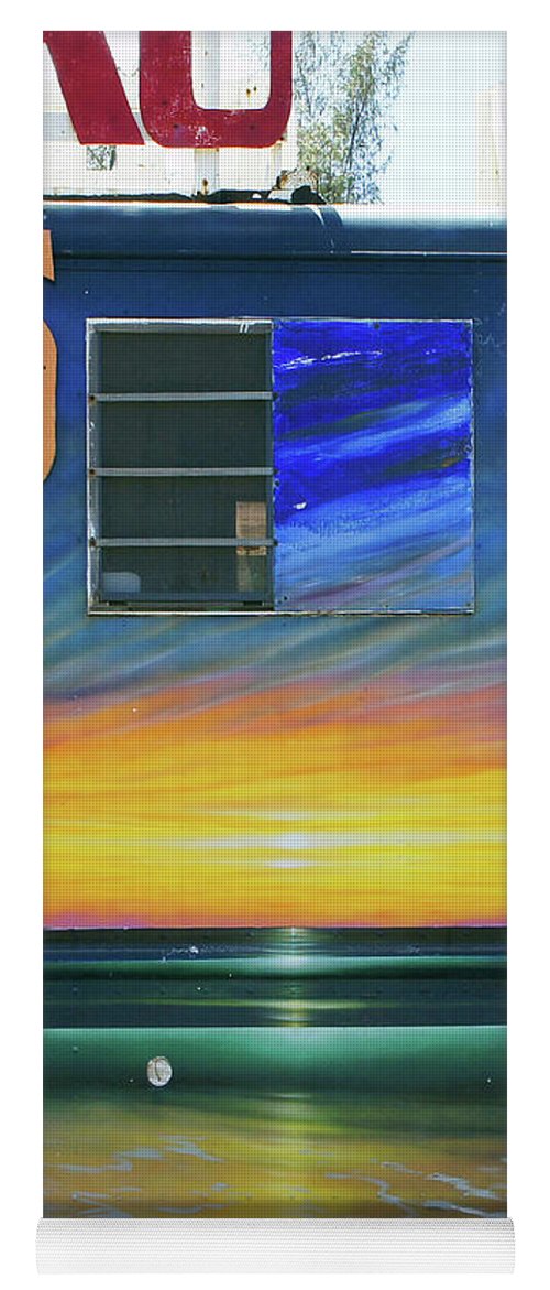 "Fumis Aloha" - Yoga Mat - Fry1Productions