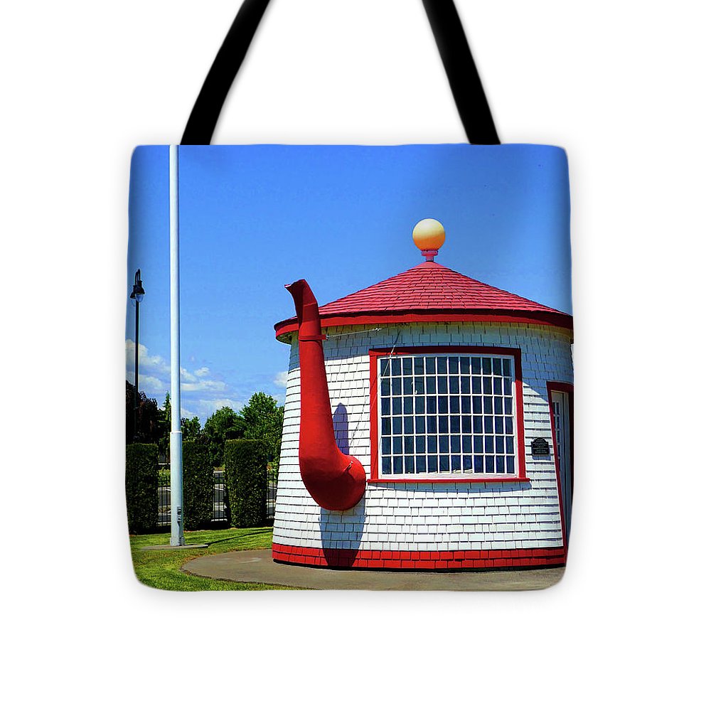 Historic Teapot Dome Service Station - Tote Bag - Fry1Productions
