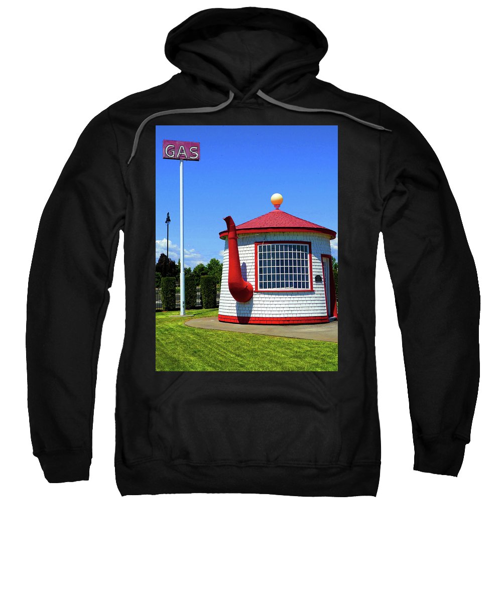 Historic Teapot Dome Service Station - Sweatshirt - Fry1Productions