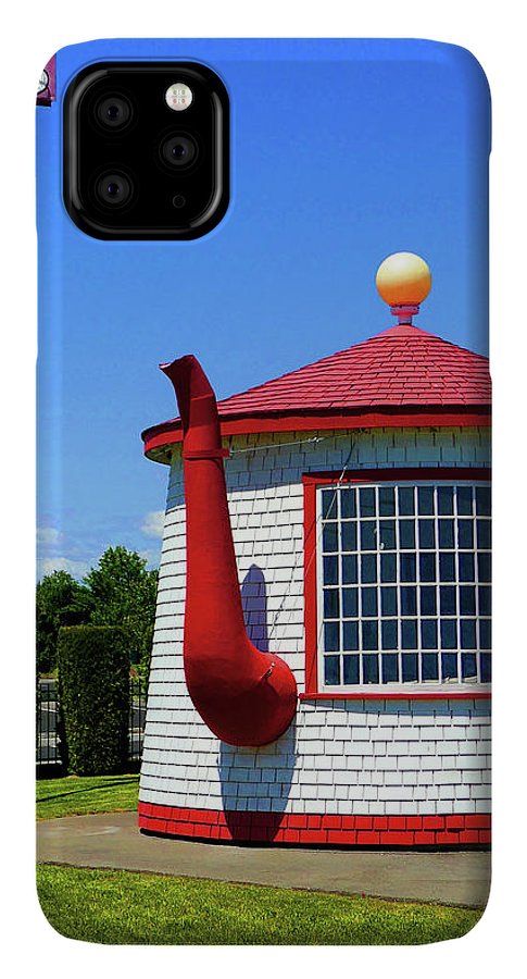 Historic Teapot Dome Service Station - Phone Case - Fry1Productions