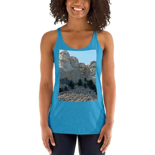 History Remembered Forever - Women's Racerback Tank Top - Fry1Productions
