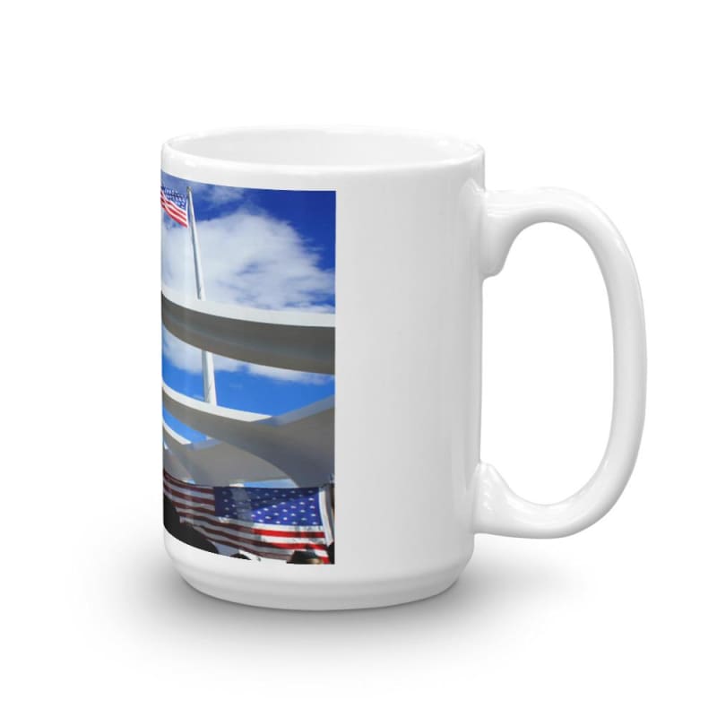 In Solemn Remembrance Forever - 11 oz and 15 oz Ceramic Coffee Mugs - Fry1Productions