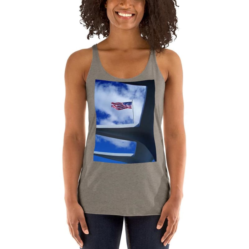 In Solemn Remembrance - Women's Racerback Tank Top - Fry1Productions