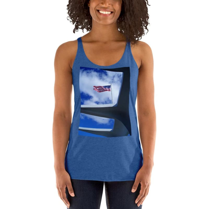In Solemn Remembrance - Women's Racerback Tank Top - Fry1Productions