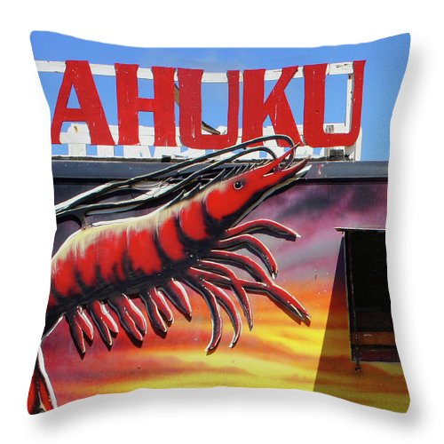 Kahuku Kai - Throw Pillow - Fry1Productions