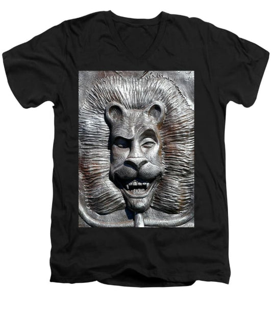 Lion's Friends Forever - Men's V-Neck T-Shirt - Fry1Productions