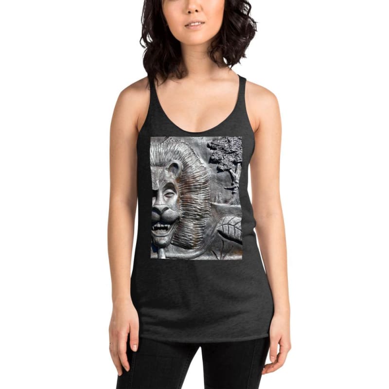 Lion's Friends Forever V3 - Women's Racerback Tank Top - Fry1Productions