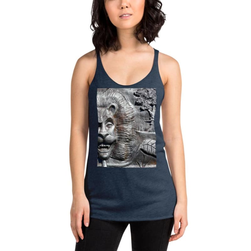 Lion's Friends Forever V3 - Women's Racerback Tank Top - Fry1Productions