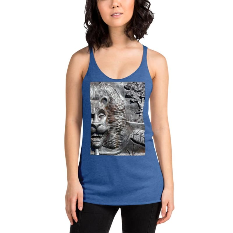 Lion's Friends Forever V3 - Women's Racerback Tank Top - Fry1Productions