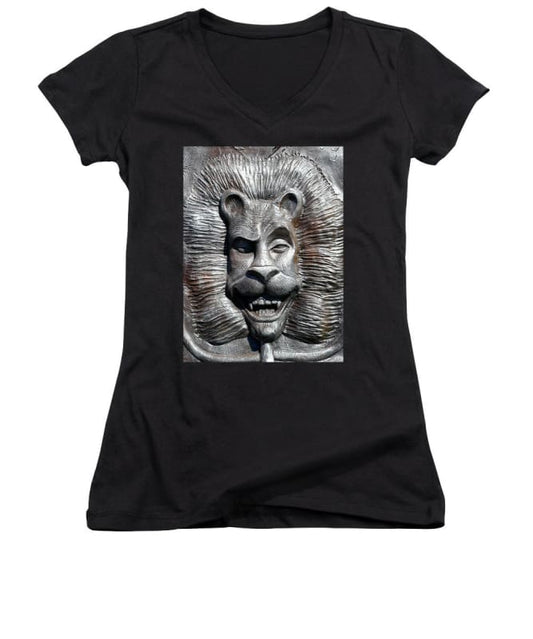"Lion's Friends Forever" - Women's V-Neck - Fry1Productions