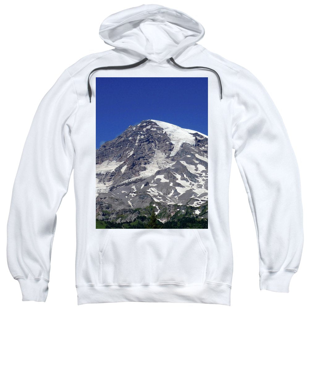 Majestic Mt. Rainier - Hooded Sweatshirt - Fry1Productions