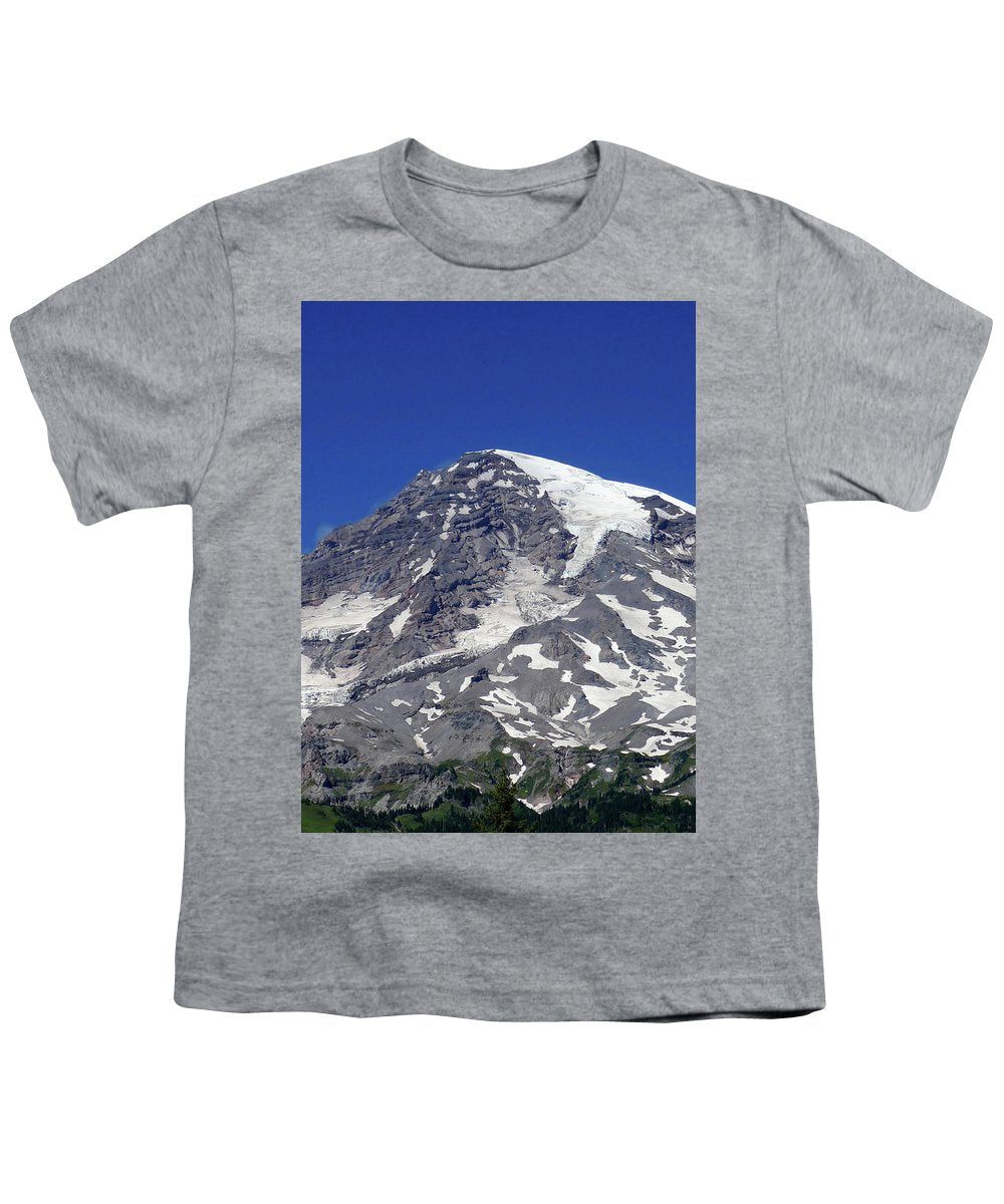 Majestic Mt. Rainier - Youth T-Shirt - Fry1Productions