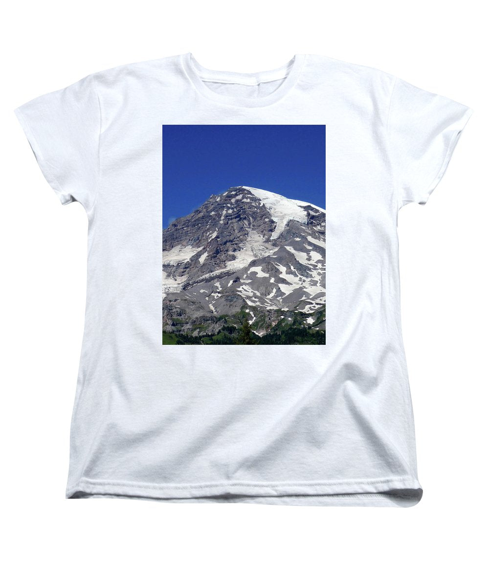 Majestic Mt. Rainier - Women's T-Shirt (Standard Fit) - Fry1Productions