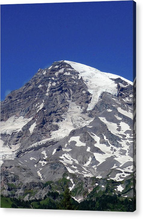 Majestic Mt. Rainier - Acrylic Print - Fry1Productions