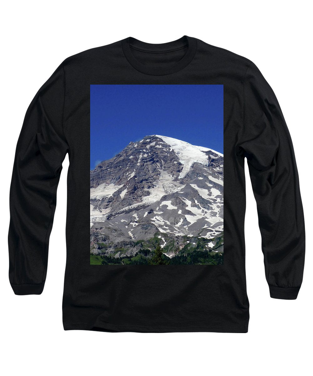 Majestic Mt. Rainier - Long Sleeve T-Shirt - Fry1Productions