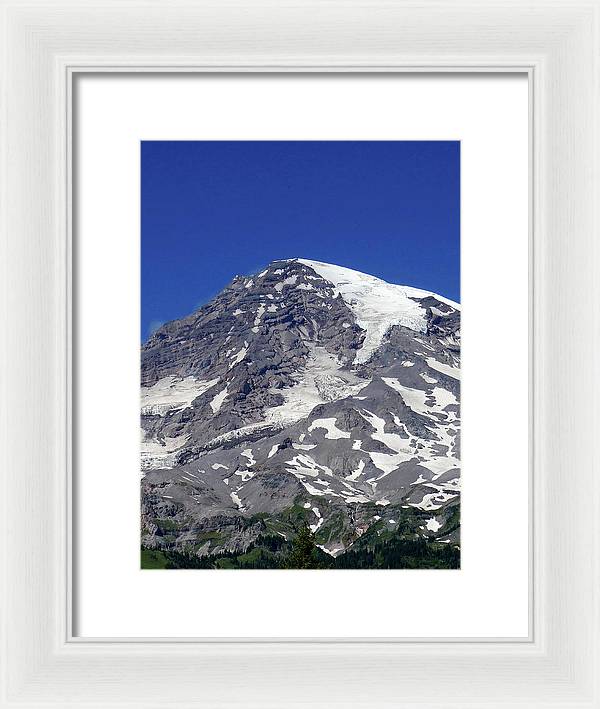 Majestic Mt. Rainier - Framed Print - Fry1Productions