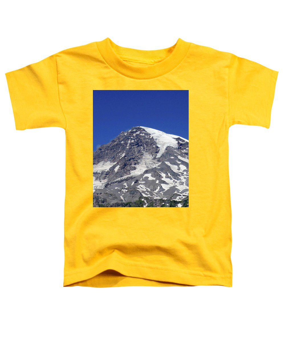 Majestic Mt. Rainier - Toddler T-Shirt - Fry1Productions