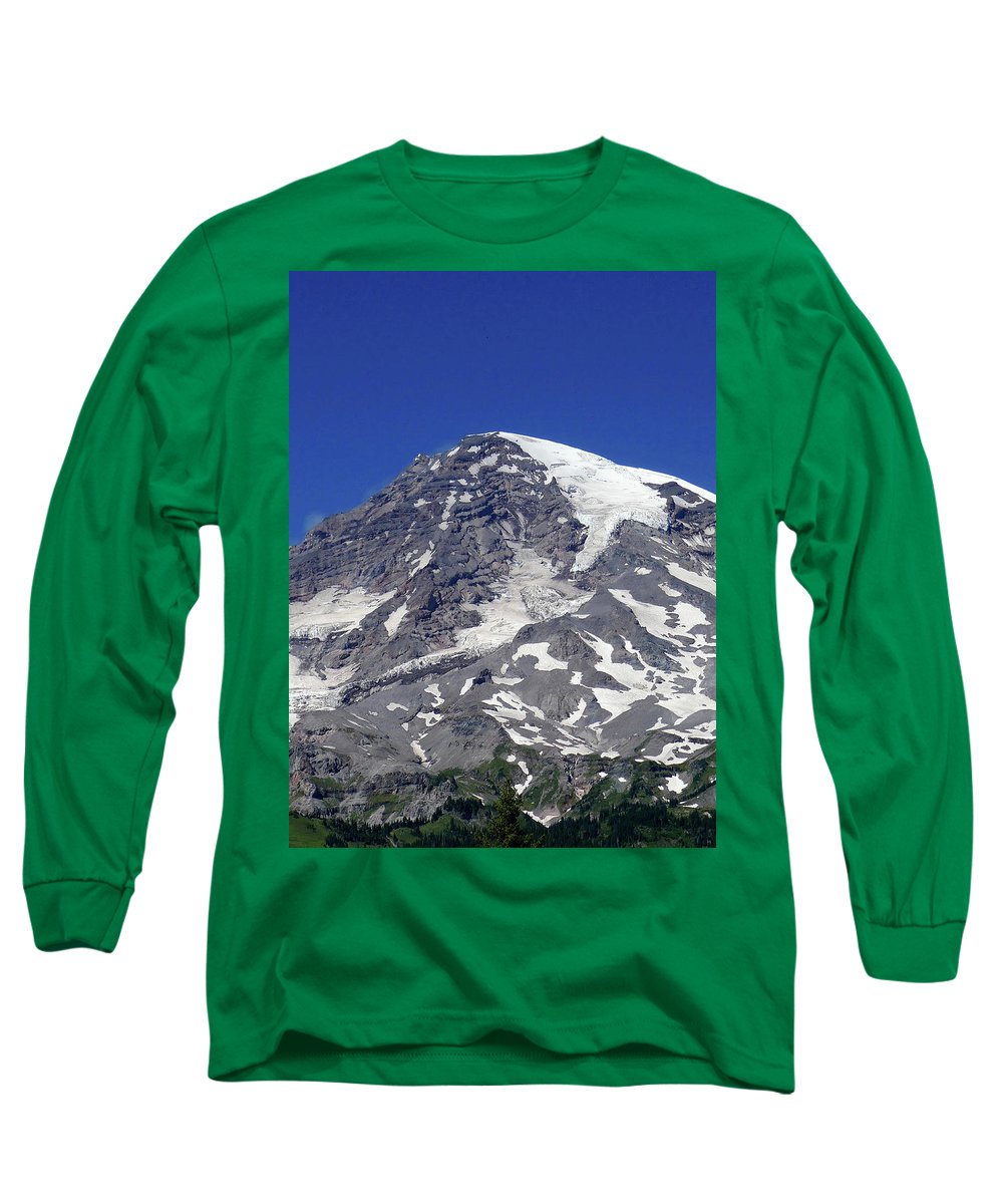 Majestic Mt. Rainier - Long Sleeve T-Shirt - Fry1Productions