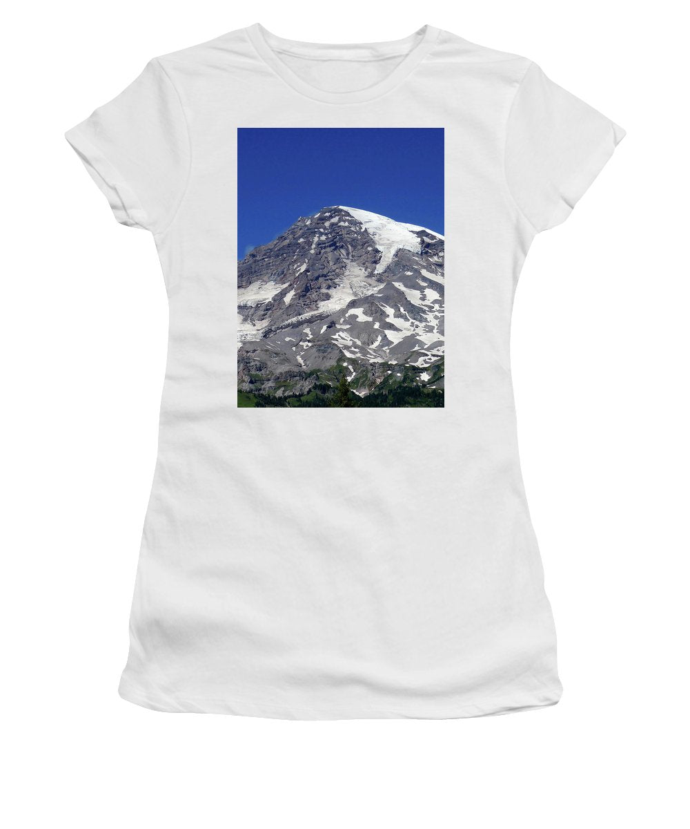 Majestic Mt. Rainier - Women's T-Shirt - Fry1Productions