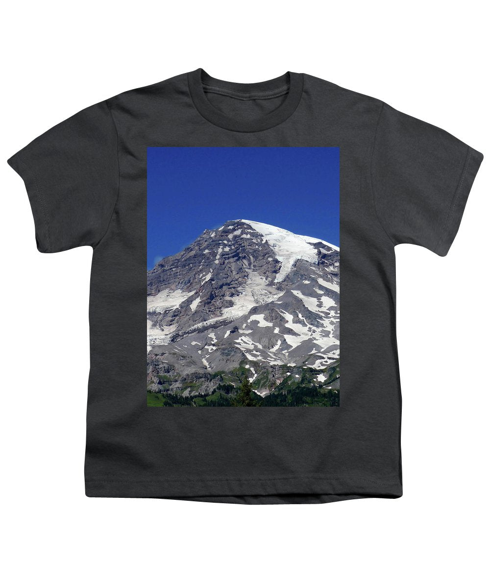 Majestic Mt. Rainier - Youth T-Shirt - Fry1Productions