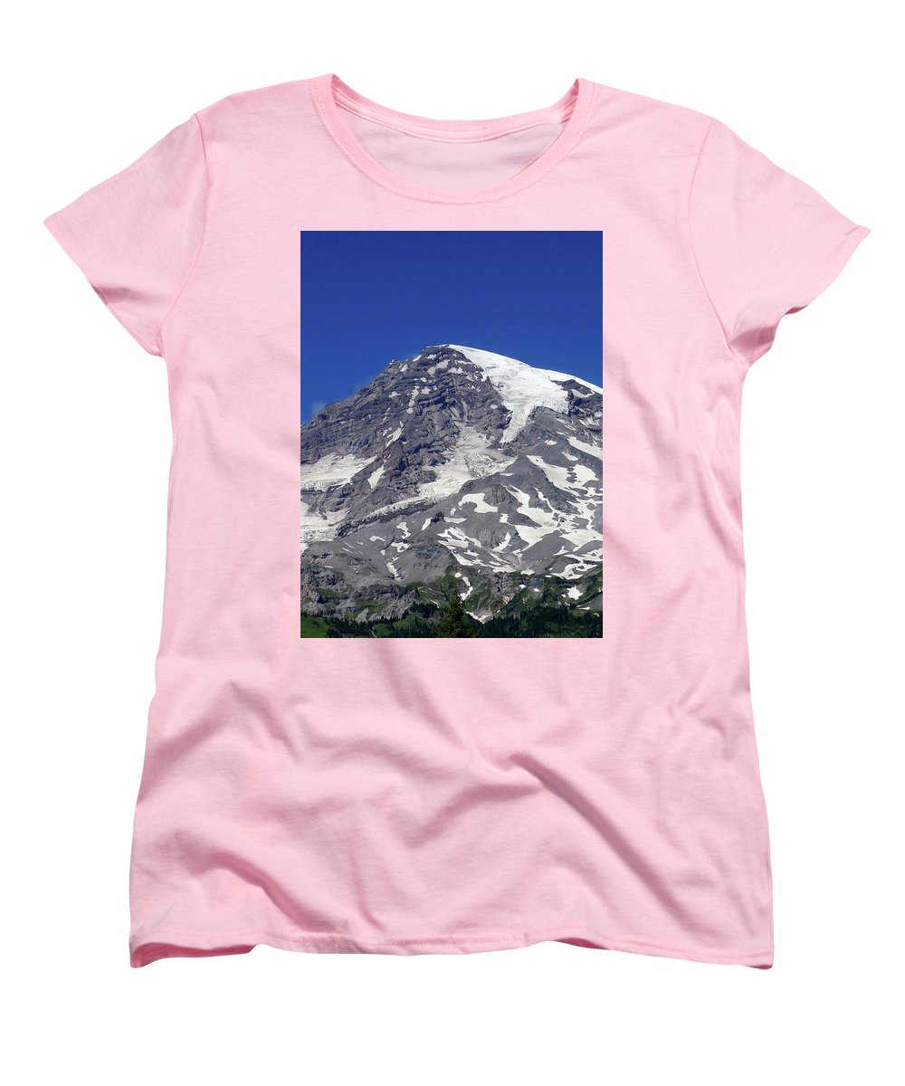 Majestic Mt. Rainier - Women's T-Shirt (Standard Fit) - Fry1Productions