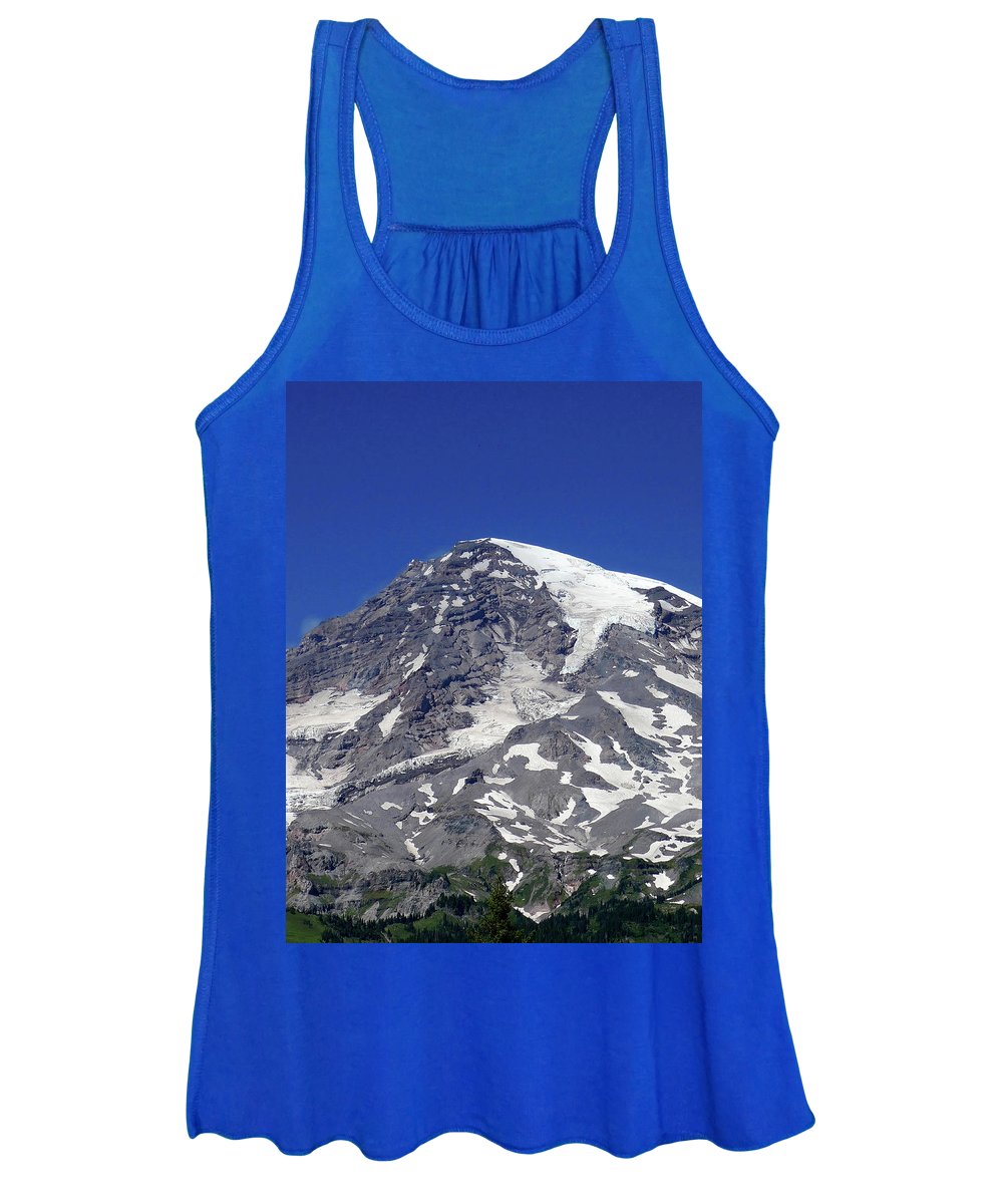 "Majestic Mt. Rainier" - Women's Tank Top - Fry1Productions