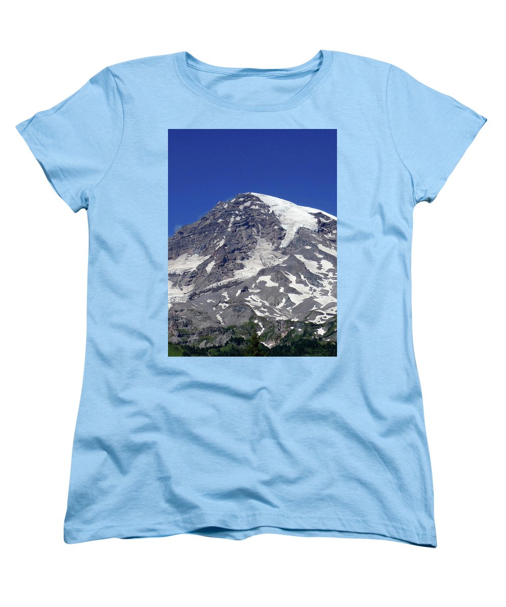 Majestic Mt. Rainier - Women's T-Shirt (Standard Fit) - Fry1Productions