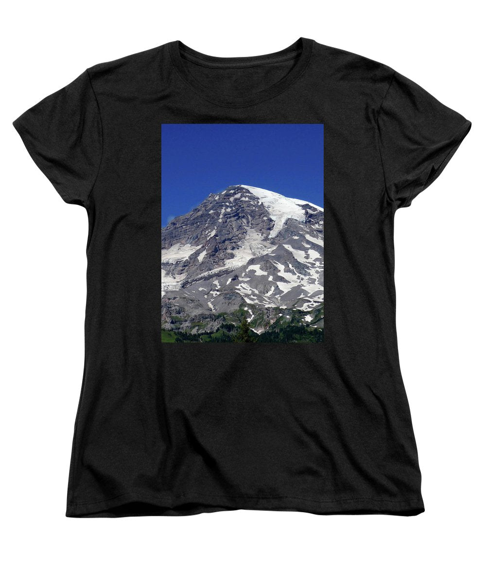 Majestic Mt. Rainier - Women's T-Shirt (Standard Fit) - Fry1Productions