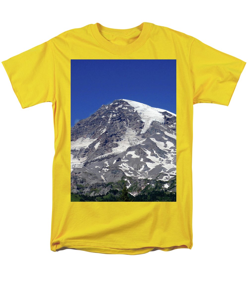 Majestic Mt. Rainier - Men's T-Shirt  (Regular Fit) - Fry1Productions