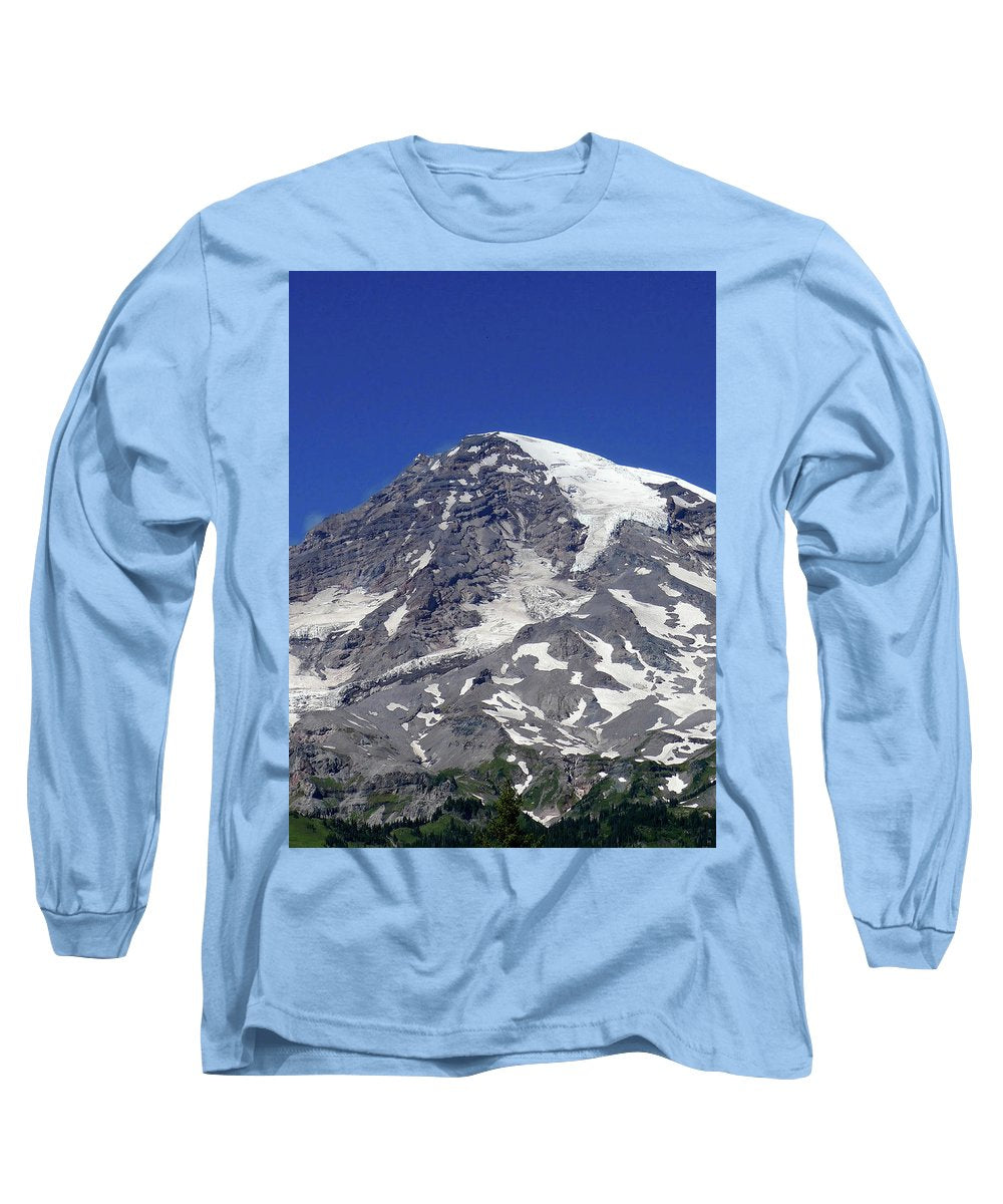 Majestic Mt. Rainier - Long Sleeve T-Shirt - Fry1Productions