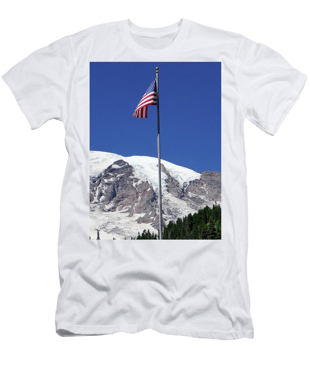 Patriotic Rainier - T-Shirt - Fry1Productions