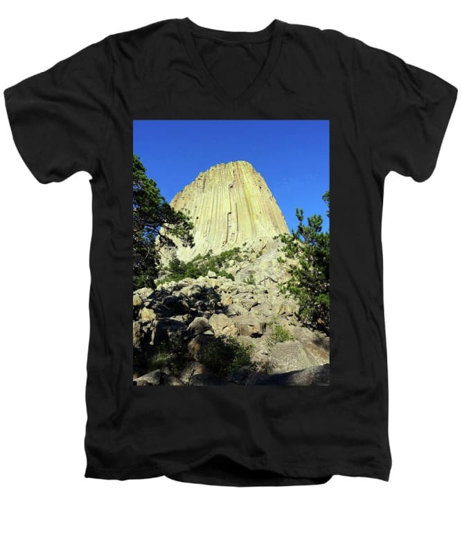 Reaching Heaven - Men's V-Neck T-Shirt - Fry1Productions