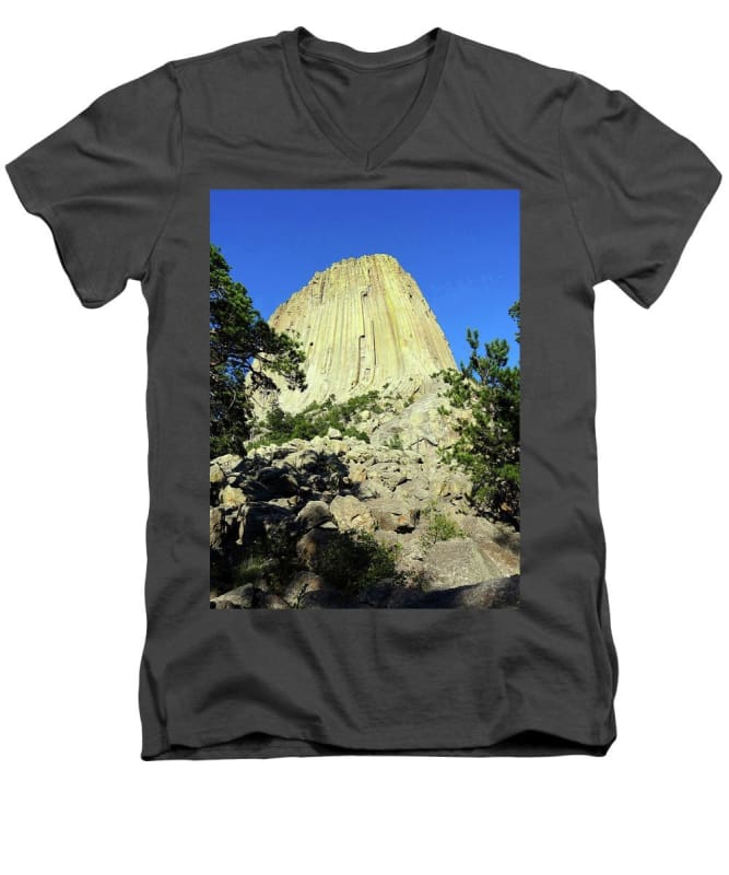 Reaching Heaven - Men's V-Neck T-Shirt - Fry1Productions