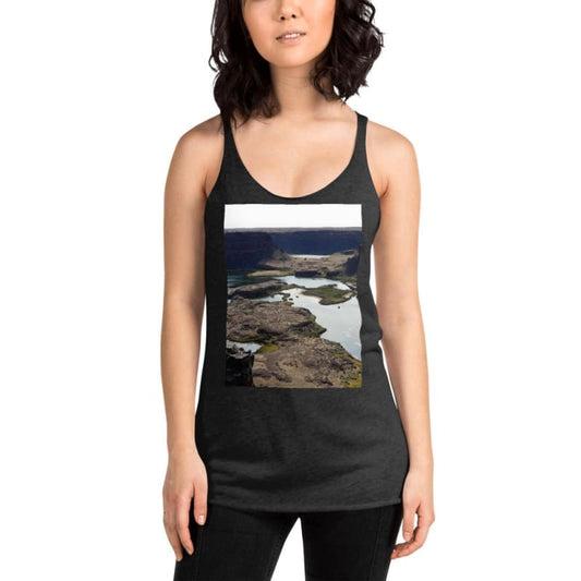 Reminisce of Ancient Thunder - Women's Racerback Tank Top - Fry1Productions