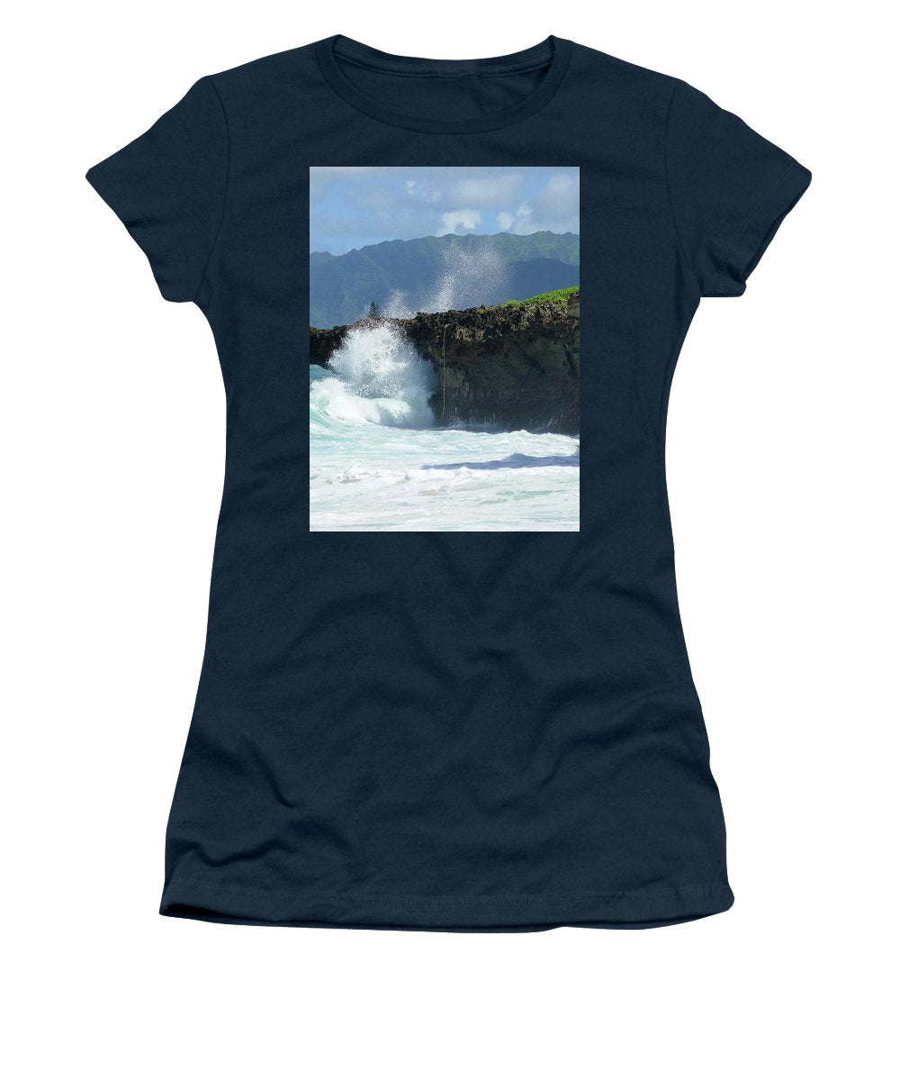Rockin Surfer's Rope - Women's T-Shirt - Fry1Productions