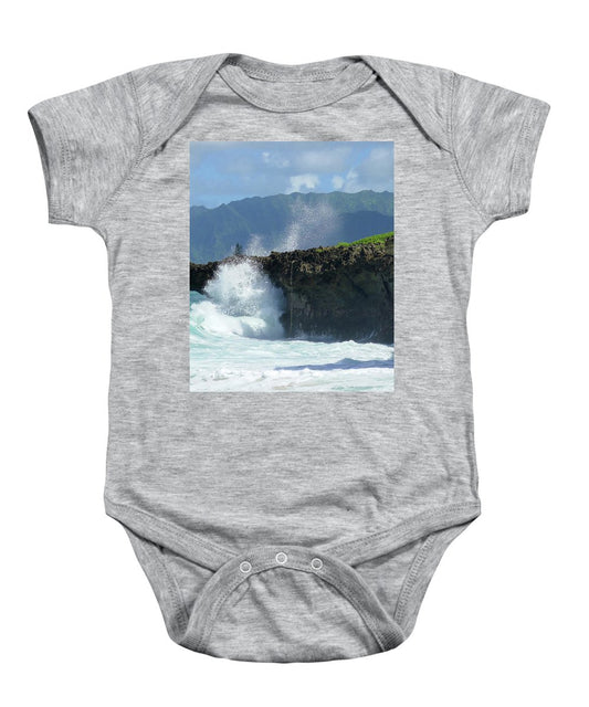 "Rockin Surfer's Rope" - Baby Onesie - Fry1Productions