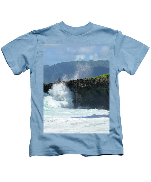 "Rockin Surfer's Rope" - Kids T-Shirt - Fry1Productions