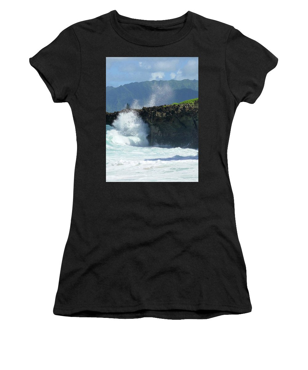 Rockin Surfer's Rope - Women's T-Shirt - Fry1Productions