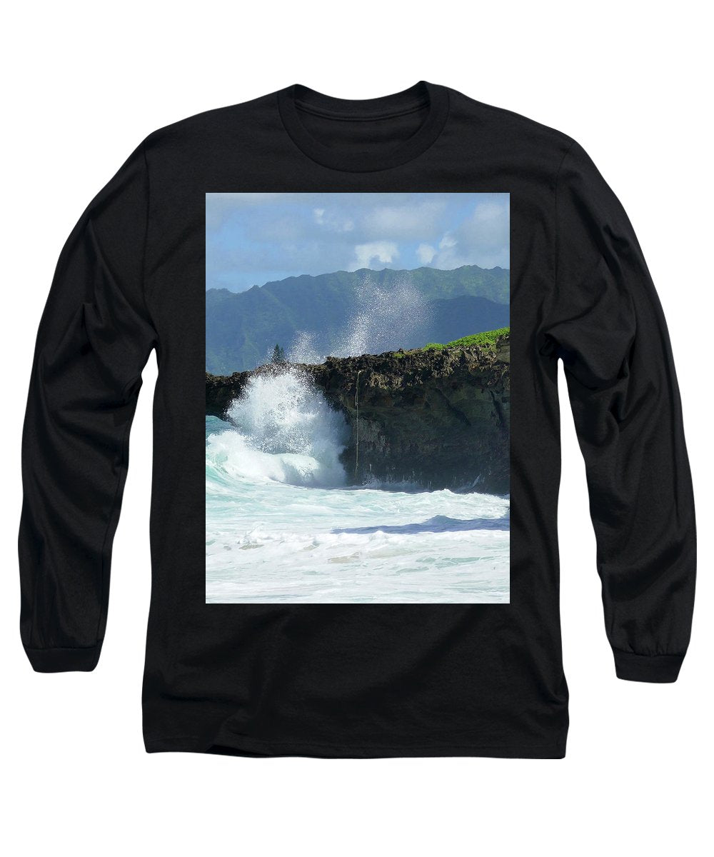 Rockin Surfer's Rope - Long Sleeve T-Shirt - Fry1Productions
