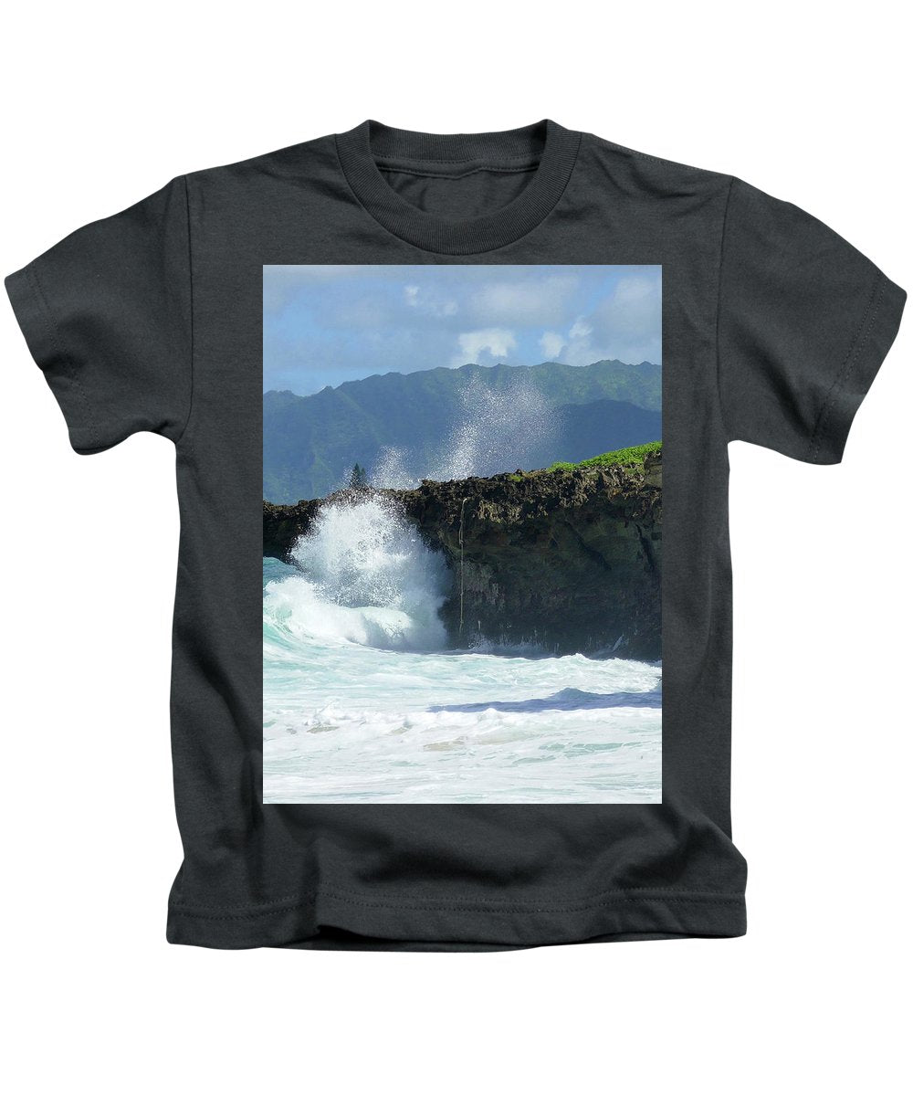 "Rockin Surfer's Rope" - Kids T-Shirt - Fry1Productions