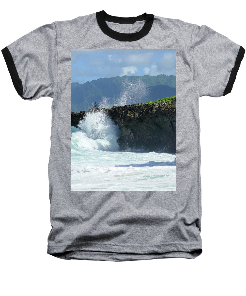 Rockin Surfer's Rope - Baseball T-Shirt - Fry1Productions