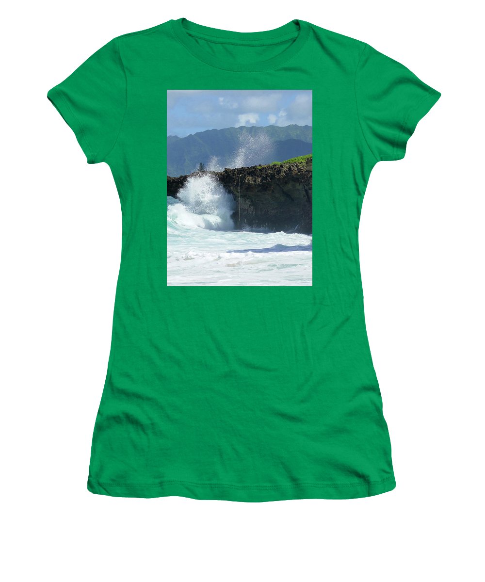 Rockin Surfer's Rope - Women's T-Shirt - Fry1Productions