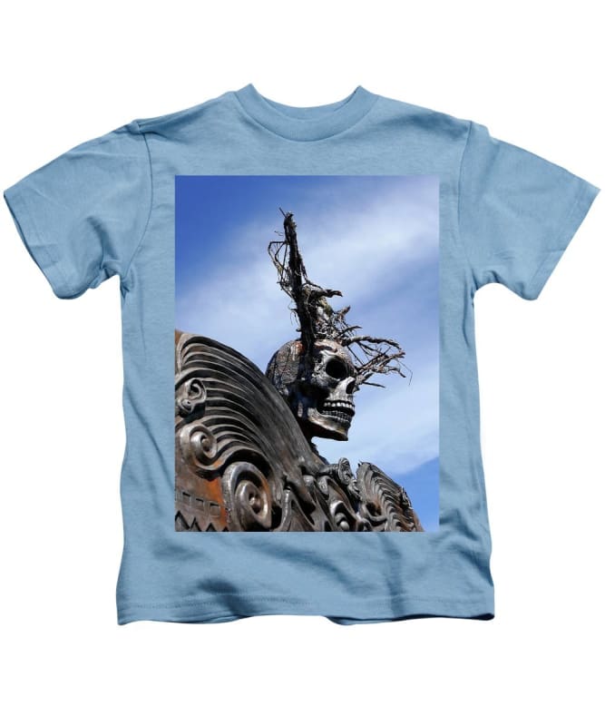 "Skull Warrior"- Kids T-Shirt - Fry1Productions