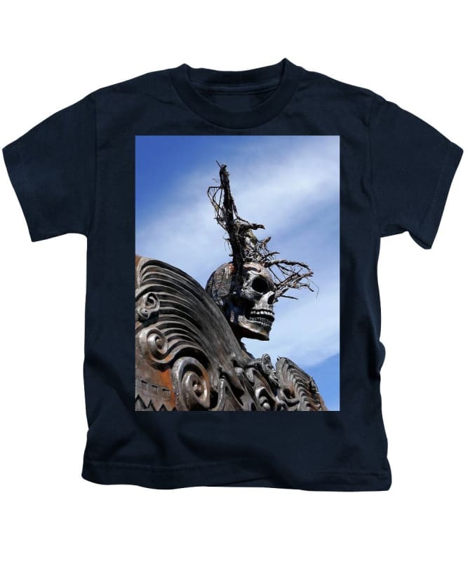 "Skull Warrior"- Kids T-Shirt - Fry1Productions