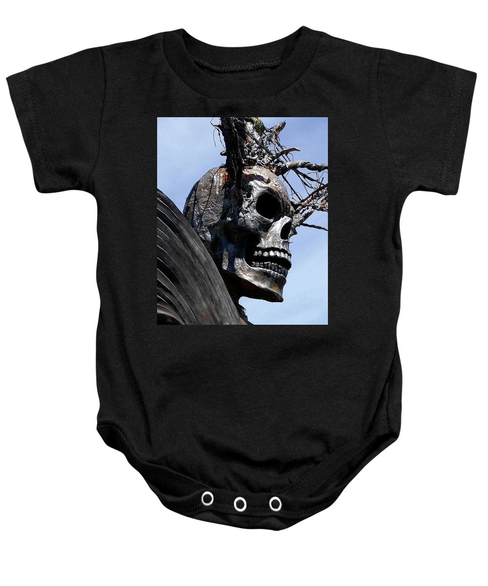 Skull Warrior - Baby Onesie - Fry1Productions